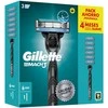 Gillette Mach 3 Máquina 6 Recambios