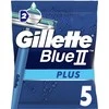 Gillette Mėlyna Ii Plus vienkartinis skustuvo peiliukas 5 U