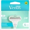 Gillette Venus Smooth Sensitive įkroviklis, 4 papildymai