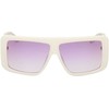 Guess Gafas Akiniai GUESS GU00109-6021Z. Akiniai przeciwsłoneczne, Kolor balta. Kobieta.