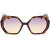 Guess Gafas BRĄZOWE Akiniai PRZECIWSŁONECZNE GUESS JEANS