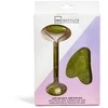 Idc Institute Gua Sha De Jade y Rodillo De Jade 2 Piezas