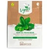 Aquarius IDC INSTITUTE Vegan lakštinė veido kaukė padeda kontroliuoti pigmentines dėmes ir subalansuoti veido odos spalvą su žolelių aliejumi Herbal Oil, 25 g