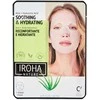 Veido kaukė Iroha Nature Soothing &amp; Hydrating, su alaviju ir hialurono rūgštimi, 20 ml