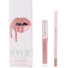 Kylie Cosmetics Matinių skystų lūpų dažų + lūpų pieštuko rinkinys
