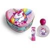 Dantų šepetėlis Animacinis filmas Lorenay Unicorn Love Estuche Corazon EDT, 50 ml lūpų dažai