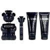 Moschino Toy Boy rinkinys vyrams (EDP, 100 ml + dušo želė, 100 ml + balzamas po skutimosi, 100 ml + EDP, 10 ml)