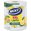 Nicky XXL LEMON maxi scented kitchen roll 150 units
