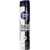 Nivea Men Invisible For Juodas And Baltas purškiamasis purškalas 200ml