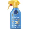 Nivea SUN PROTECTS &amp; BRONZE sun lotion spray SPF20 250 ml