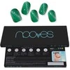 Nooves Láminas De Uñas De Gel Jade Glass Premium Glam Cat Eye Verde 20 U