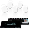 Nooves Premium Glam Flowing Stream Gel Nail Folils 20 U