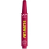 Nyx Professional Make Up FAT MATTE lipstick #Hibiscus Hug 2 gr