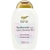 Ogx Hyaluronic y Pro-Vitamin B5 Hair Šampūnas, 385 ml