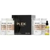 Rinkinys „Revox B77“: „Plex Bond Step 3“ plaukų kreminis prieš lūžinėjimą, 260 ml + „Plex Bond Step 4“ plaukų šampūnas stiprinimui, 260 ml + „Plex Bond Step 5“ atkuriamasis plaukų kondicionierius, 260 ml + „Plex Bond Step 6“ atkuriamasis plaukų kreminis, 260 ml + „Plex Bond“