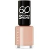 Rimmel London Rimmel 60 Seconds Super Shine 708 Kiss In The Nude nagų lakas