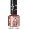 „Rimmel London Super Gel“ nagų lakas, 118 „Irresistible Dough“, 12 ml