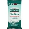 SANYTOL servetėlės universalus SANYTOL Eukaliptus valo ir dezinfekuoja 36 vnt