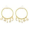 Shabama FORMENTOR earrings #shiny auksinis 1 u
