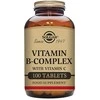 Solgar B-grupės vitaminų kompleksas su vitaminu C 100 tbl.