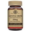 "Solgar Gentle Iron" (geležies bisglicinatas) 20 mg augalinės kapsulės - pakuotė po 90 vnt
