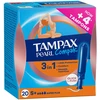 TAMPAX PEARL COMPAK super plus tampon 20 units