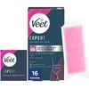 Veet Expert Bikini Body Hair Removal Strips depiliacinės vaško juostelės bikini sričiai, 16 vnt.