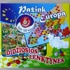 Individuali įmonė Ilgis : 36cm Stalo žaidimas "Pažink Europą ir Didžiosios lenktynės"