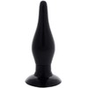 Addicted Toys Plug Juodas 14.5 cm - Flexible TPR Model