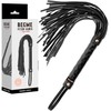 Begme Black Edition BEGME Juodas Edition Vegan Leather Impact Whip - Advanced Handle Design