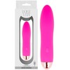 Rožinė Dolce Vita Four Rožinė Rechargeable Device 7 Modes Medical Silicone 13cm