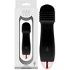 Dolce Vita Three Juodas Intimate Massager 7-Speed Rechargeable Silicone 12.2cm