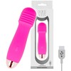 Rožinė Dolce Vita Three Rožinė Rechargeable Intimate Device 7 Modes 12.2cm