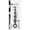 MARC DORCEL_Deep Feel Juodas antialerginiai analiniai karoliukai