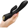 Marc Dorcel Flexi Rabbit zuikio vibratorius Juodas