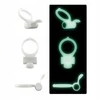 Marc Dorcel MARC DUCEL _ Power Clit fosforo fluorescencinis varpos žiedas su vibracijomis