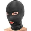 Fetish Tentation Mask pikantiškiems žaidimams Open Mouth and Eyes Hood