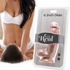 Get Real 6 colių dildo su Balls Light odos atspalviu