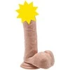 Get Real TOYJOY Penis jak realny natūralus sex dildo jądra 18cm