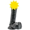 Get Real Model 18 cm Anatomical Intimate Device with Base Juodas