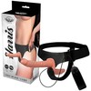 Harness Attraction Harris Dual System with Vibration 18 cm Juodas