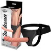 Harness Attraction Jackson System Strap-On 19.8 cm x 4.2 cm Juodas
