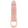 Baile For Him Baile Intimate Extension Sleeve with Support Strap 13.5 cm, TPR, Flesh Tone