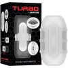 Jamyjob Turbo Dual-Entry Intimate Machine - Textured Sleeve, TPE/ABS