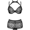Livco Corsetti Sets Livco Corsetti Linera For the Senses Lace Bra &amp; Panty Set Juodas L/XL