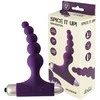 Lola Games Silikono kištukas moterims ir vyrams - Vibrating Plug Splendor Ultraviolet.