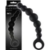 Lola Games Analinis zondas moterims ir vyrams. Analinis Flexible Wand Juodas silikoninis zondas.