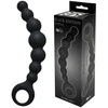 Lola Games Analinis zondas moterims ir vyrams. Analinis Flexible Wand Juodas silikoninis zondas.