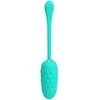 Pretty Love Smart Pretty Love Vibrating Egg Aqua Žalias - 12-Mode Silicone, USB Rechargeable