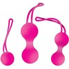 BoT Rožinė Sekrecik Stifler's Collection Geisha Balls Rožinė Silicone Set 3 pcs
